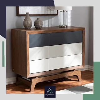 کنسول مدرن طرح چوب مدل D11